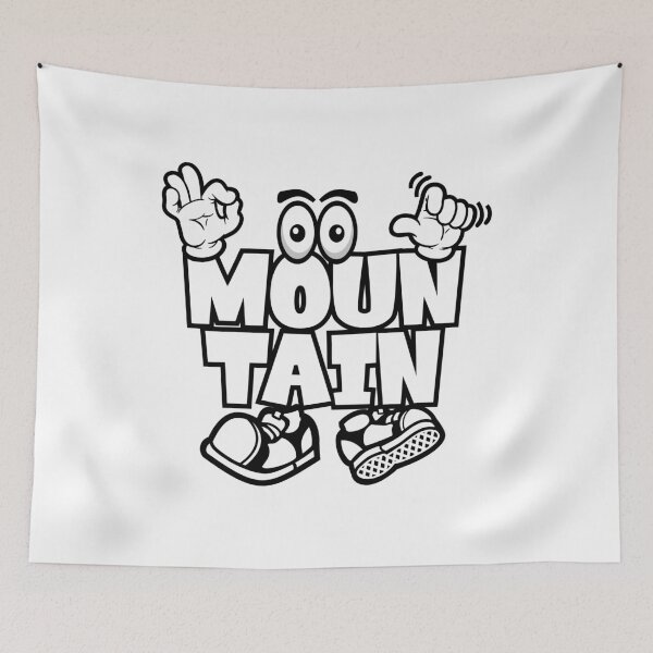 Item preview, Mountain - ENVIRONMENT White Character Bold Retro designed and sold by NFTWords.