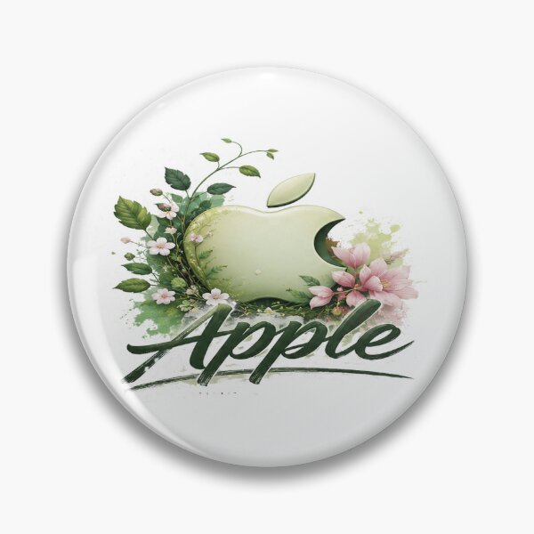 Item preview, Green Artistic Apple logo designed and sold by Fashimation20.