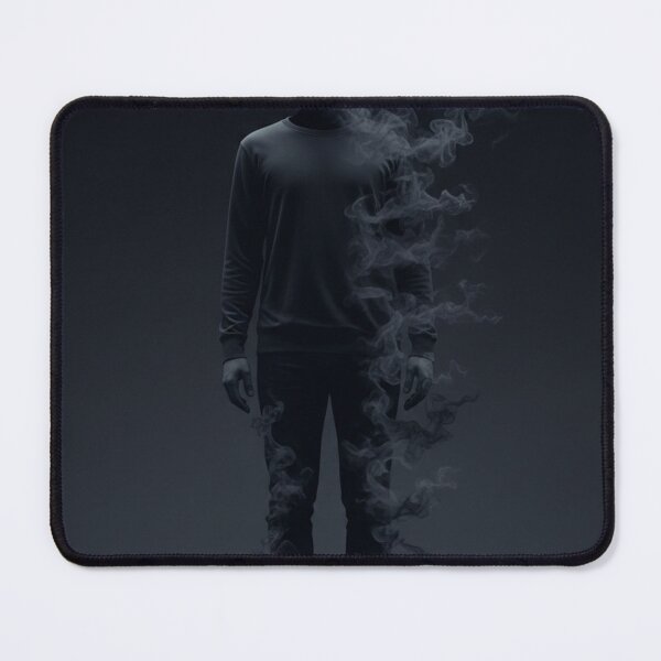 Item preview, Whispers of the Void: Surreal Smoke Portrait designed and sold by TheDenimArt.