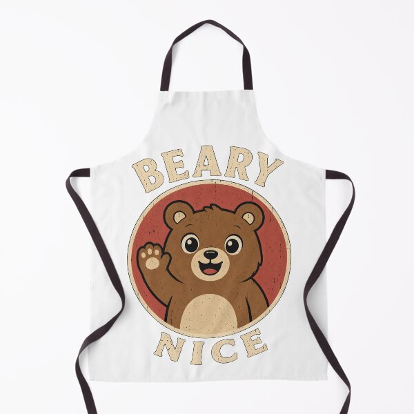 Item preview, Beary Nice Waving Bear designed and sold by ChocoMellowCo.