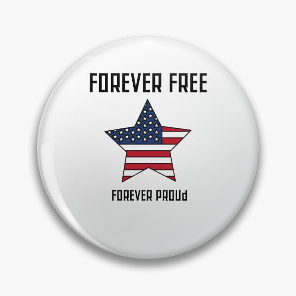 Item preview, America 250 Forever Free Forever Proud US Flag Star 4th Of July designed and sold by The Smartest Arts.