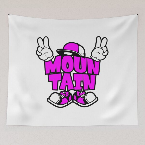 Item preview, Mountain NATURE Violet Comic Words funny designed and sold by NFTWords.