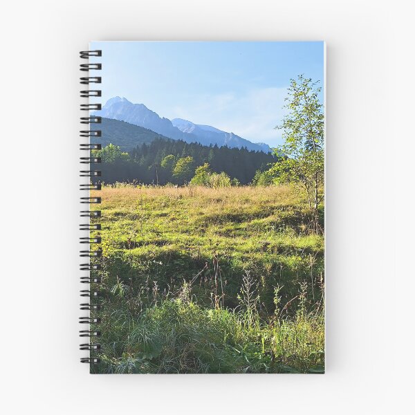 Item preview, Green Mountain Meadow – Scenic Alpine Landscape Nature Art from Romania designed and sold by MSMPrintDesign.