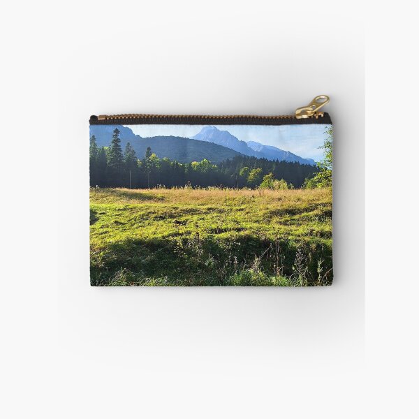 Item preview, Green Mountain Meadow – Scenic Alpine Landscape Nature Art from Romania designed and sold by MSMPrintDesign.