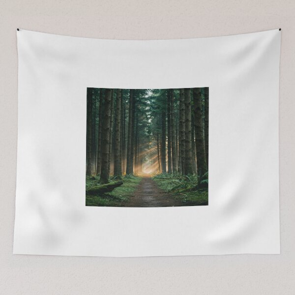 Item preview, Forest Path Serenity – Sunlit Nature Trail Photography designed and sold by GabeMountainArt.