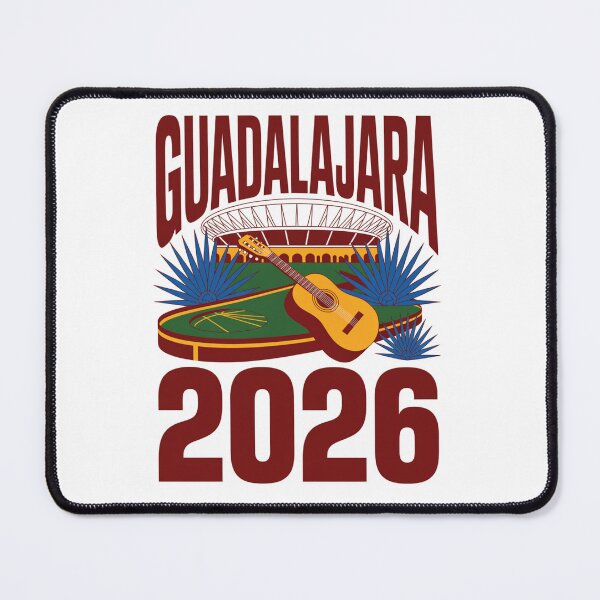 Item preview, Guadalajara 2026 Mexico Football Soccer Souvenir T-Shirt V1 designed and sold by DarylWelsh2024.