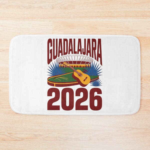 Item preview, Guadalajara 2026  Mexico Football Soccer Souvenir T-Shirt V1 designed and sold by DarylWelsh2024.