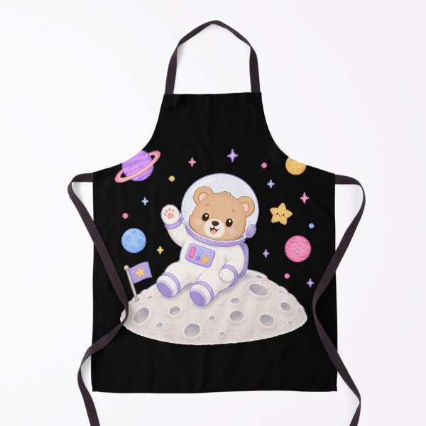 Item preview, Cute Kawaii Bear Astronaut on the Moon designed and sold by Seculinator.