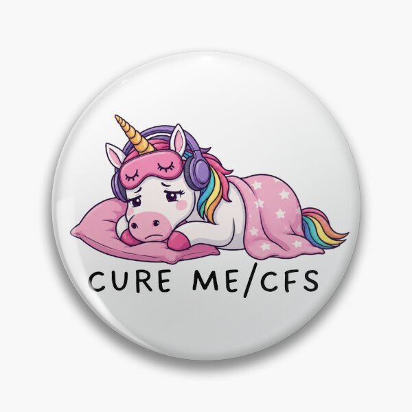 Item preview, ME/CFS Unicorn designed and sold by chronisch.sichtbar.