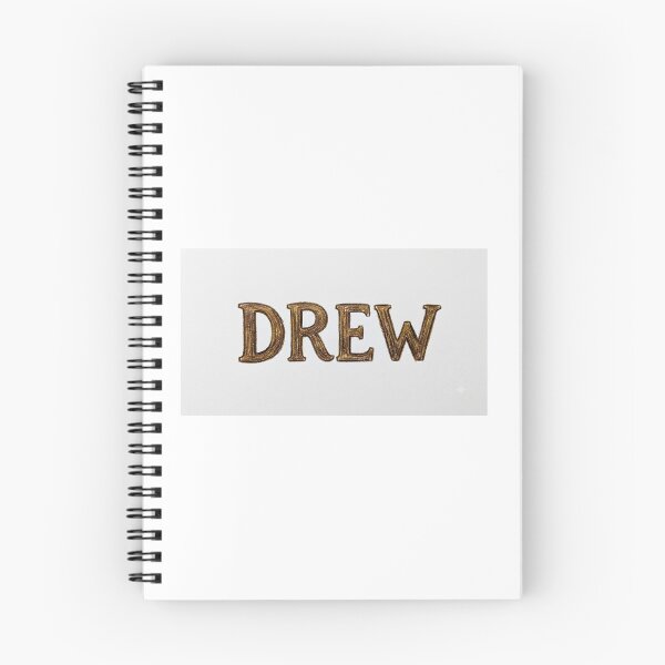 Item preview, Hand-Drawn "DREW" Text on Canvas designed and sold by Ak-art-shop.