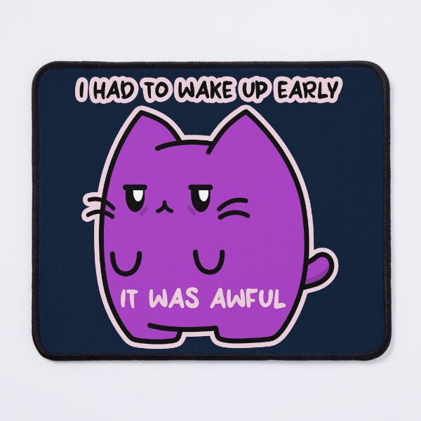 Item preview, Vaiku Had To Wake Up Early and Says It Was Awful designed and sold by ChinekoCat.