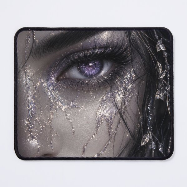 Item preview, Purple Eye Fantasy Portrait designed and sold by VelarisMoon.