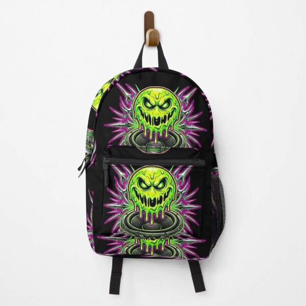 Item preview, Aggressive Neon Bass Speaker Melting Face designed and sold by SPAZE-Typo.