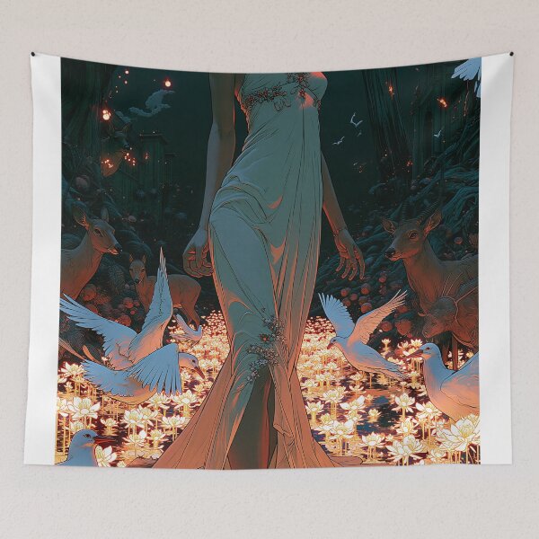 Item preview, Lanterns of the Verdant Empress designed and sold by oanaunciuleanu.