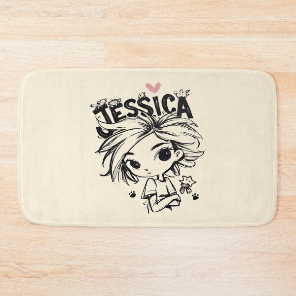 Item preview, Cute Personalized Jessica Birthday Gift For Girl designed and sold by PixelQ.