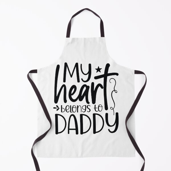 Item preview, My Heart Belongs To Daddy - Cute Fathers Day Retro Vintage Daughter Super Dad Husband Family Love Gift designed and sold by FuzionRaptor.