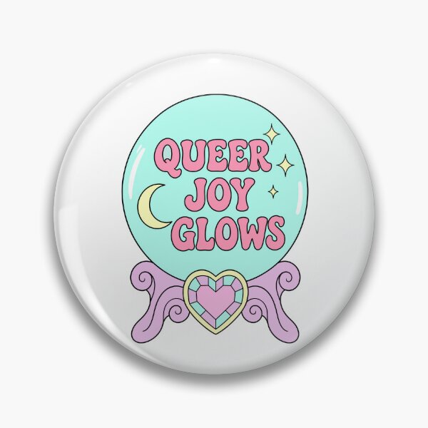 Item preview, Queer Joy Glows Crystal Ball designed and sold by ChocoMellowCo.