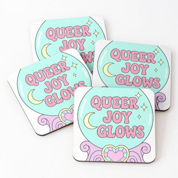 Item preview, Queer Joy Glows Crystal Ball designed and sold by ChocoMellowCo.