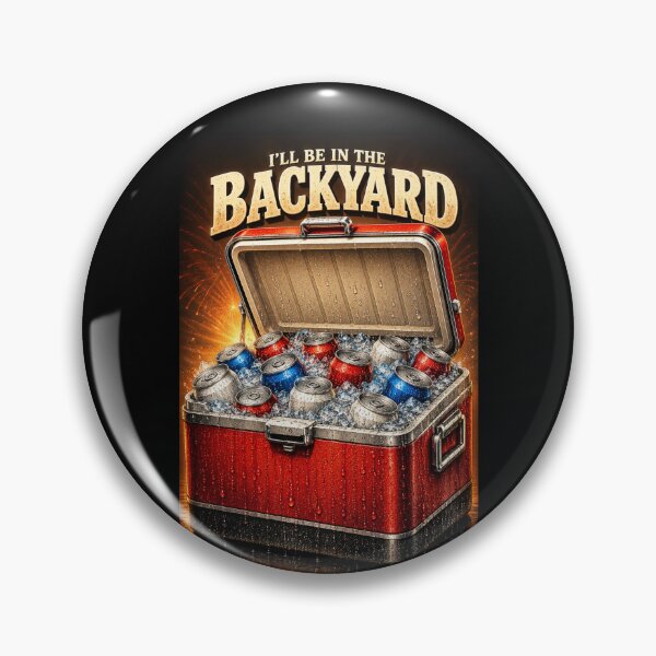 Item preview, I'll Be In The Backyard designed and sold by XYZ Studio.