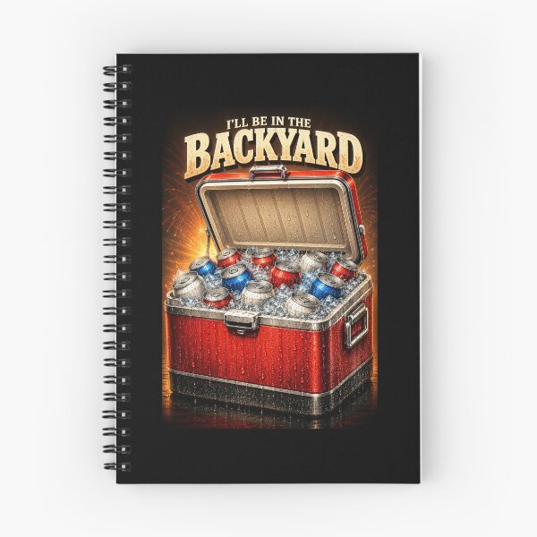 Item preview, I'll Be In The Backyard designed and sold by XYZ Studio.