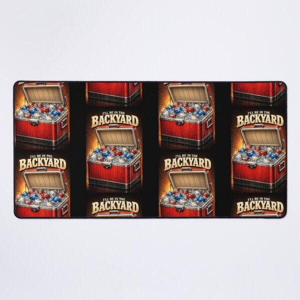 Item preview, I'll Be In The Backyard designed and sold by XYZ Studio.