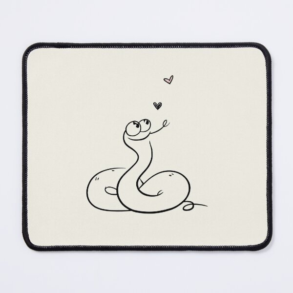 Item preview, Cute Snake Love Gift for Her Funny Hearts Birthday Present designed and sold by PixelQ.