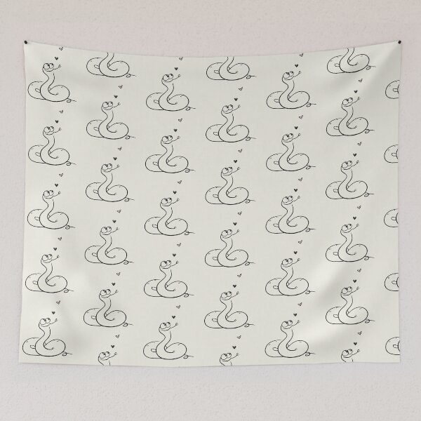 Item preview, Cute Snake Love Gift for Her Funny Hearts Birthday Present designed and sold by PixelQ.