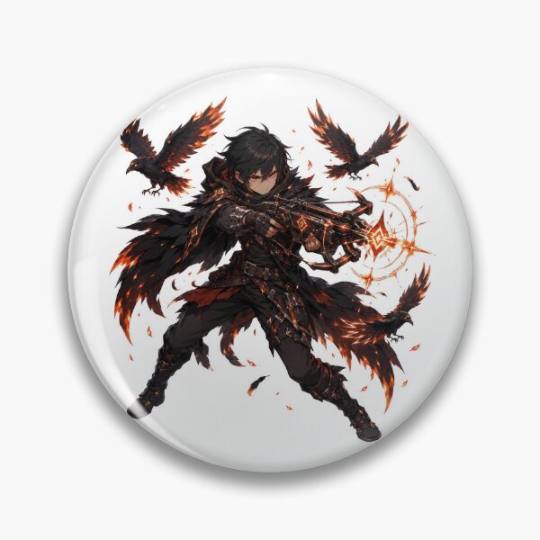Item preview, Cinder Raven Scout designed and sold by jgvisualarts.