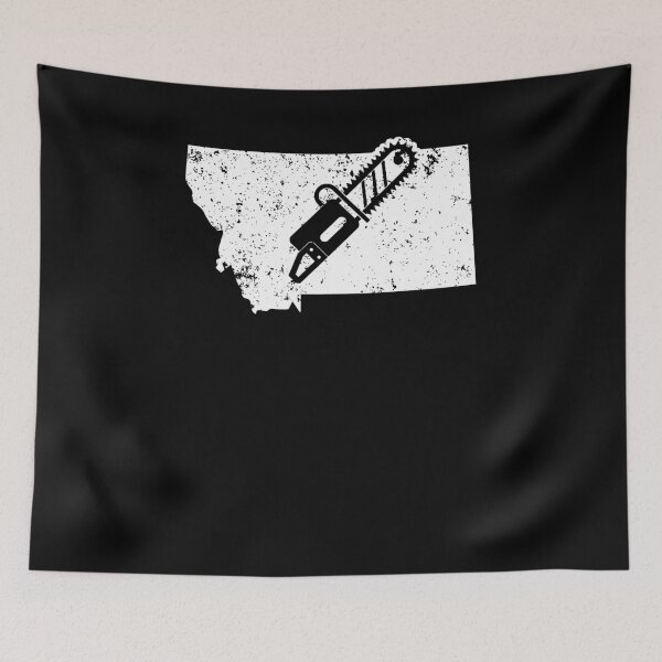 Item preview, Funny Chainsaw Shirts Montana Lumberjack Shirt designed and sold by shoppzee.