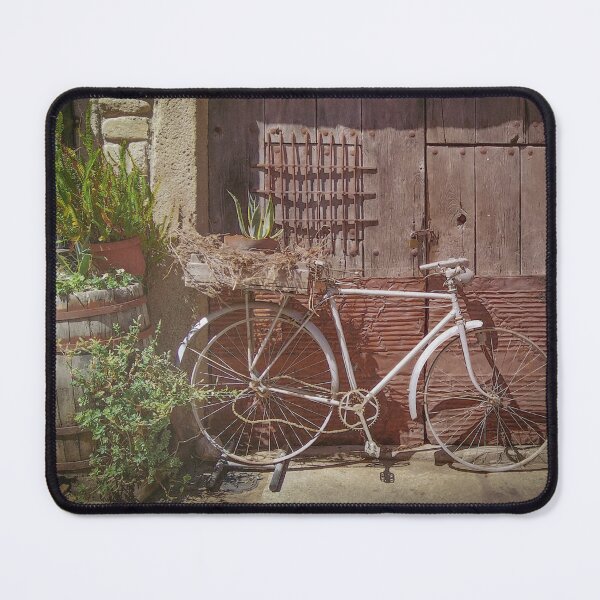 Item preview, Vintage Bicycle by Rustic Facade, La Alberca, Spain designed and sold by DFLC Prints.