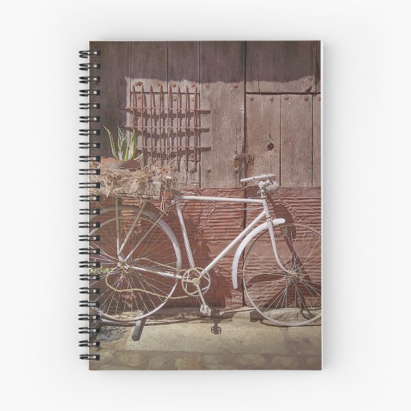 Item preview, Vintage Bicycle by Rustic Facade, La Alberca, Spain designed and sold by DFLC Prints.
