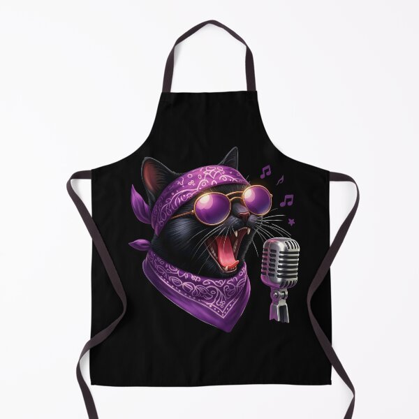 Item preview, Rockin' Rocky Christmas Cattytude Mascot – Festive Rockstar Cat designed and sold by Pioneer Spirit Market.