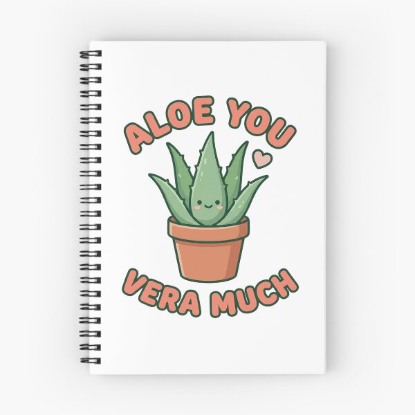 Item preview, Aloe You Vera Much – Funny Plant Pun Cute Shirt Art designed and sold by AlexNik.