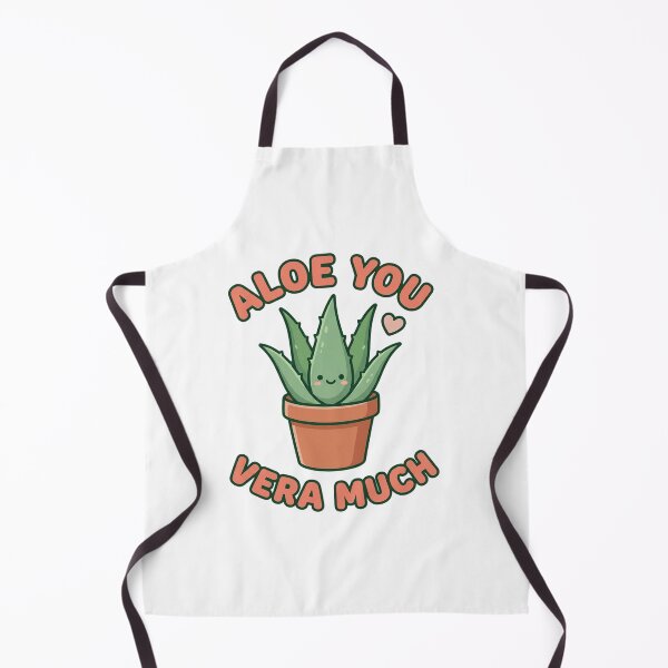 Item preview, Aloe You Vera Much – Funny Plant Pun Cute Shirt Art designed and sold by AlexNik.