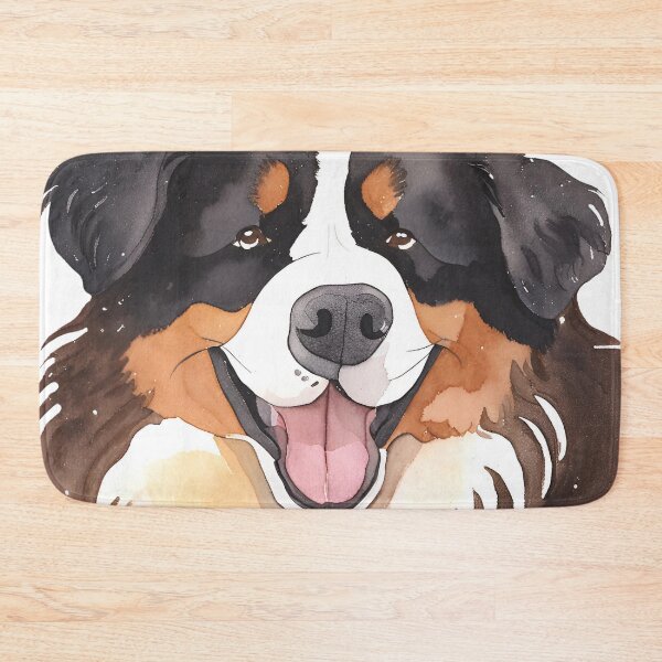 Item preview, Watercolour Bernese Mountain Dog designed and sold by TheresaNicole.