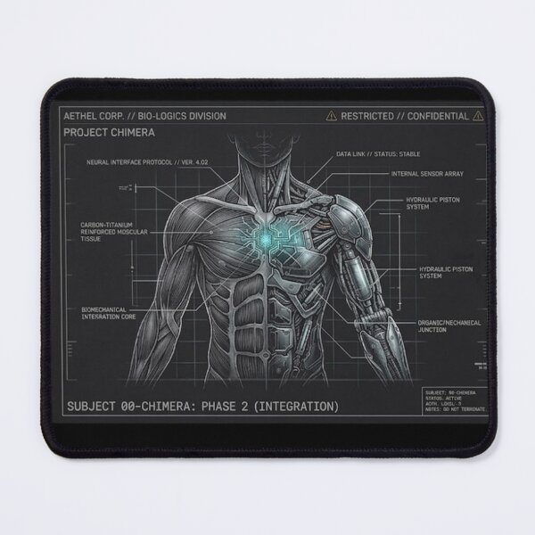Item preview, Aethel Corp. - Subject 00-Chimera Anatomy Blueprint designed and sold by AethelCorpOff.