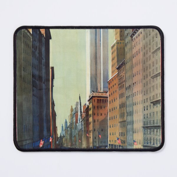 Item preview, Fifth Avenue New York Travel By Train Ad designed and sold by Glimmersmith.