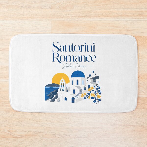 Item preview, Romance Gift, Santorini Romance Blue Dome designed and sold by pirminio.