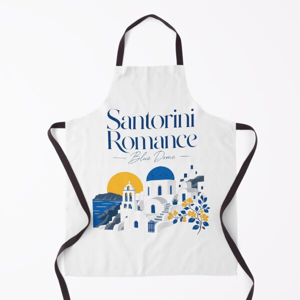 Item preview, Romance Gift, Santorini Romance Blue Dome designed and sold by pirminio.