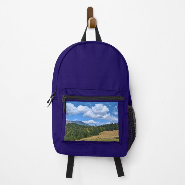 Item preview, Stunning Mountain Meadow Landscape – Green Hills Trees Scenic Nature from Romania designed and sold by MSMPrintDesign.
