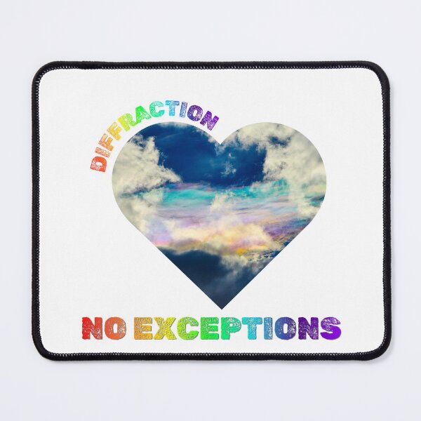 Item preview, Iridescent Pride — Diffraction. No Exceptions. designed and sold by Feral Vibes.