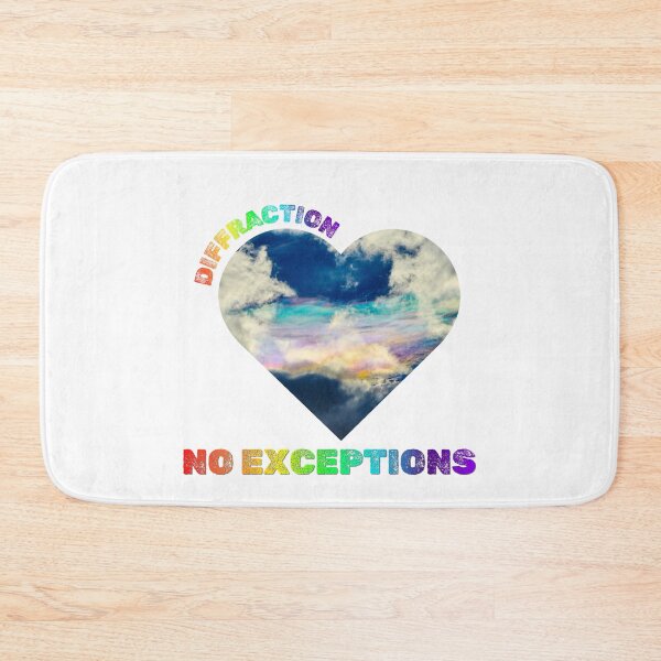Item preview, Iridescent Pride — Diffraction. No Exceptions. designed and sold by Feral Vibes.