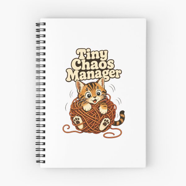 Item preview, Funny Kitten Tiny Chaos Manager Cat Meme designed and sold by pirminio.