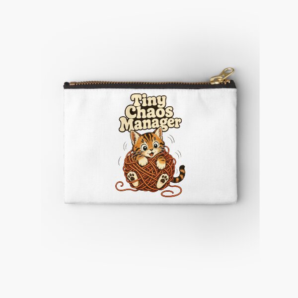 Item preview, Funny Kitten Tiny Chaos Manager Cat Meme designed and sold by pirminio.
