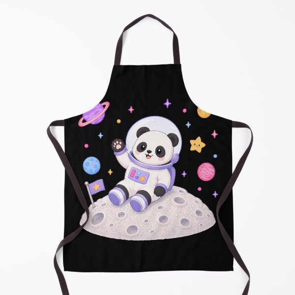Item preview, Cute Kawaii Panda Astronaut on the Moon designed and sold by Seculinator.