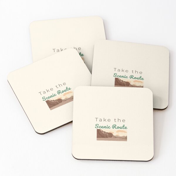 Item preview, Take the Scenic Route – Minimal Adventure Design designed and sold by J-Nature-Vibes.