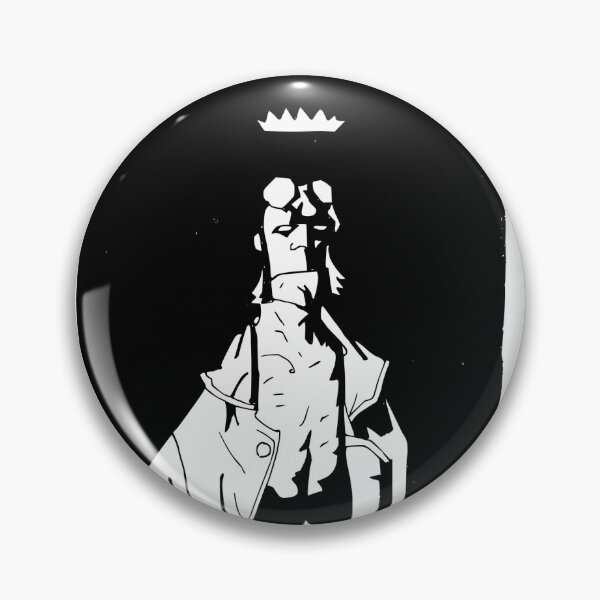 Item preview, The Shadow King: Hellboy Minimalist Tribute designed and sold by BarnBurns.