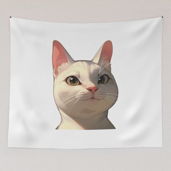 Item preview, Cat big Meme, Cat big Stickers designed and sold by Manga Anime 2023 ★★★★★.