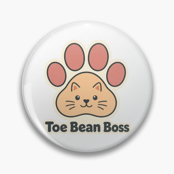 Item preview, Funny Kitten Toe Bean Boss Cat Paw Meme designed and sold by pirminio.