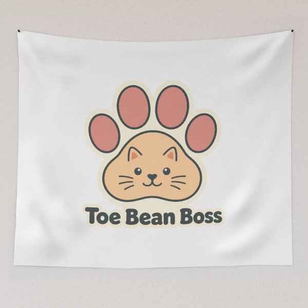 Item preview, Funny Kitten Toe Bean Boss Cat Paw Meme designed and sold by pirminio.
